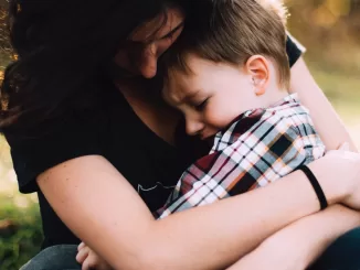 Helping a struggling child.